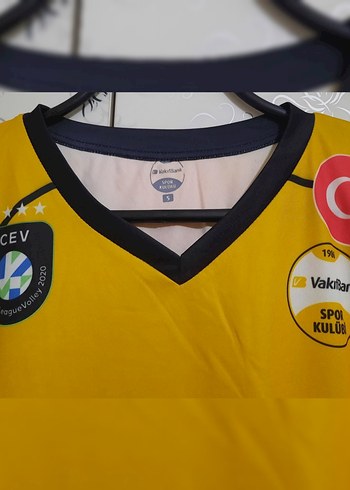 s Beden sarı Renk Vakıfbank Voleybol Warm Up