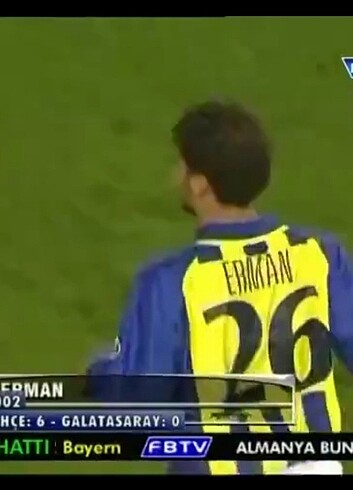 Fenerbahçe 2002 Erman Yıldırım Forması