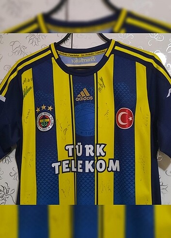 l Beden Fenerbahçe Full İmzalı Sow Uefa Forması