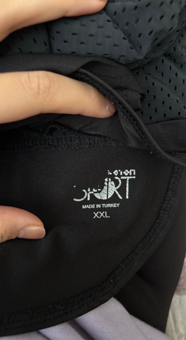 Siyah Kadın Kısa Kollu Salaş Bluz - Görsel 4