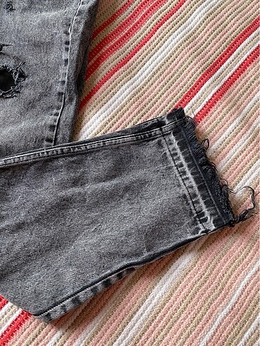 42 Beden gri Renk Tarz jean kot pantolon