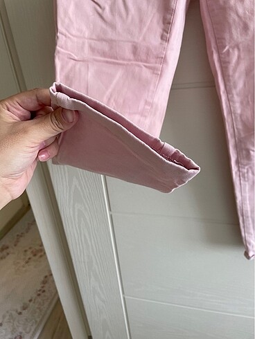 Toz pembe hamile pantolonu - Görsel 2