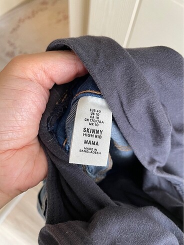 H& M skinny hamile kot - Görsel 3