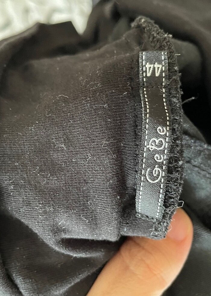 Gebe  marka siyah hamile pantolon - Görsel 2