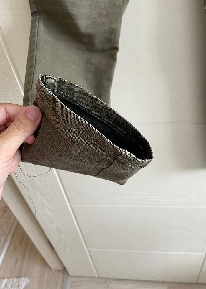 Yeşil hamile pantolonu - Görsel 3