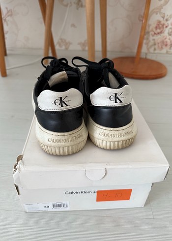 39 Beden Siyah Calvin Klein Kadın Spor Ayakkabı