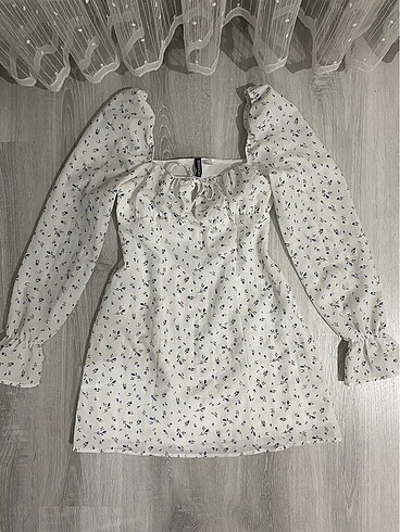 H&M Pinterest Çiçekli Elbise