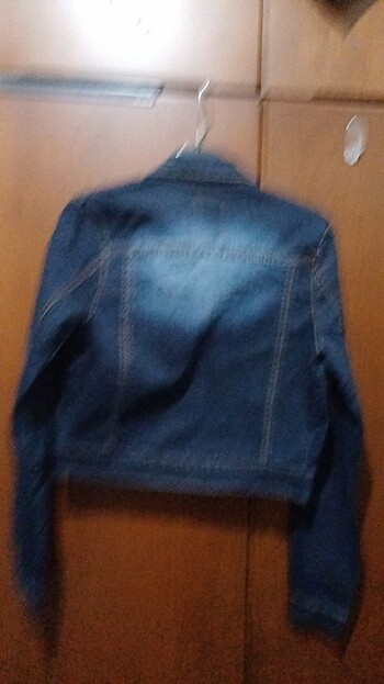 s Beden lacivert Renk Koyu lacivert crop kot ceket