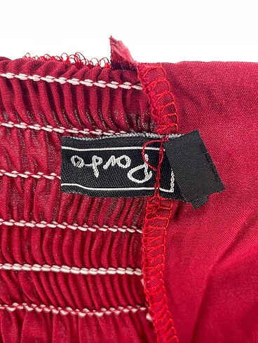 s Beden bordo Renk PreLoved Bluz %70 İndirimli.
