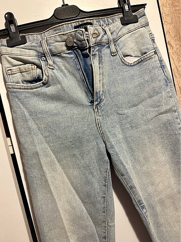 s Beden mavi Renk Mavi yüksek bel skinny jean