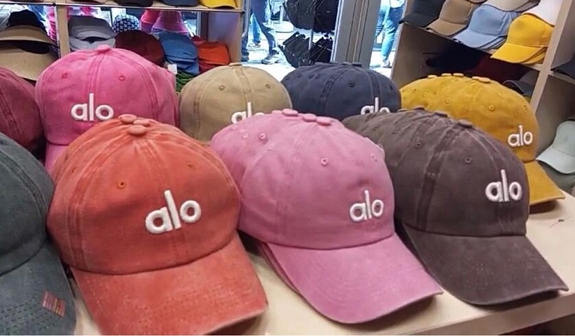 Beden siyah Renk Alo yoga off- duty cap