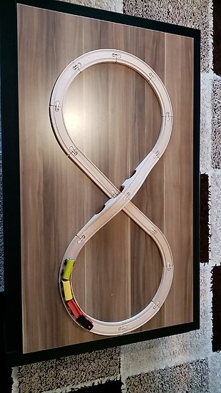 Ahşap raylı tren