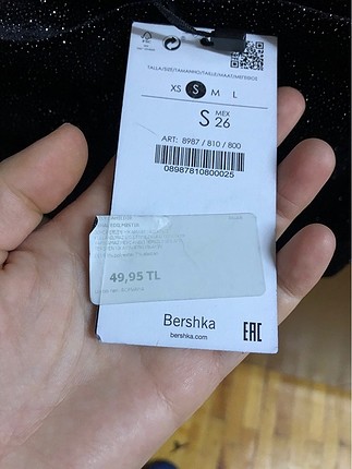 Bershka Simli kayık yaka bluz