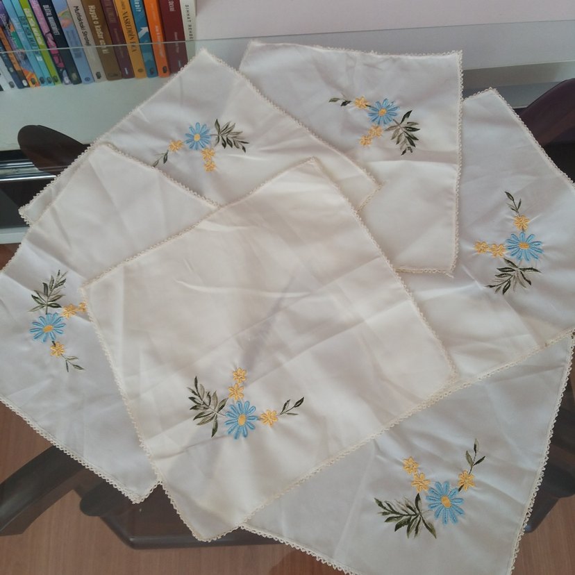 Nakışlı Ekru Renk Kokteyl Peçete - Görsel 4