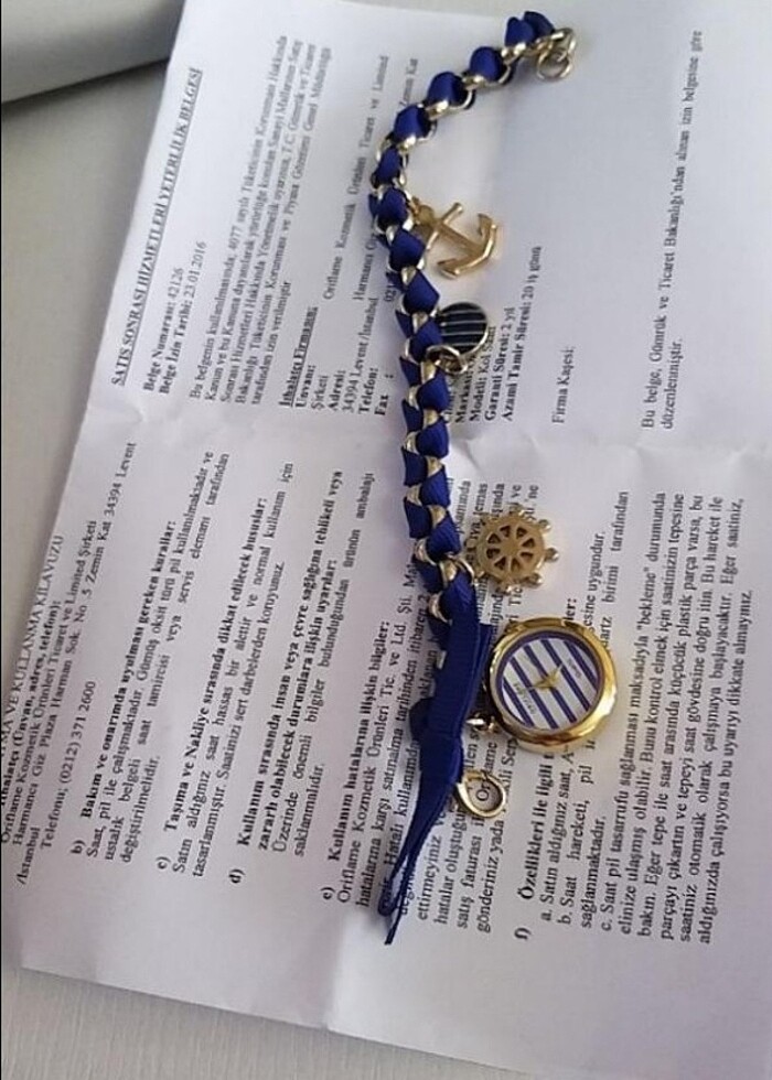 GOLD SAATLİ BİLEKLİK - Görsel 2