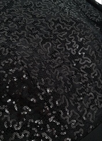 Siyah M / 38 Abiye / Gece Elbisesi - Görsel 9