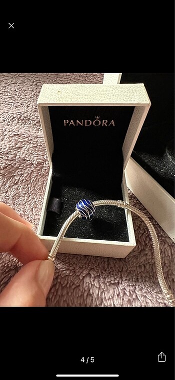 Beden mavi Renk Pandora Mavi Charm