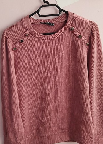 Pembe Kadın Balıkçı Yaka Triko Kazak - Görsel 2