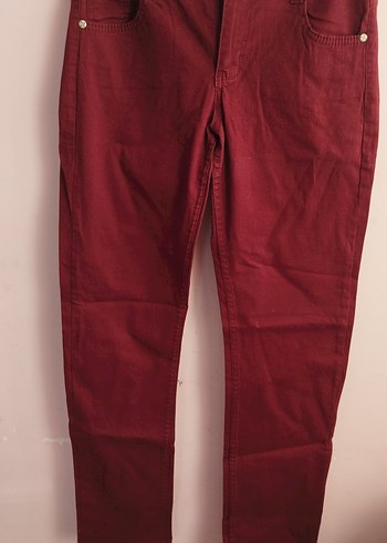 Bordo pantolon - Görsel 3