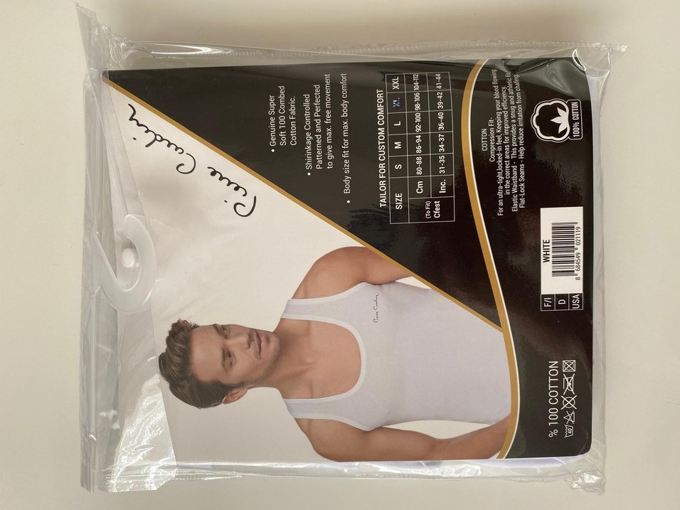 Pierre Cardin Beyaz Erkek Atlet - Görsel 2