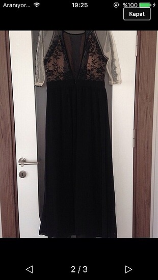 Uzun elbise - Görsel 2