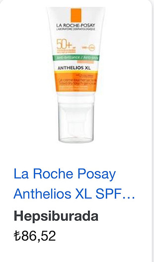 La Roche Posay 50+ güneş korumalı nemlendirici