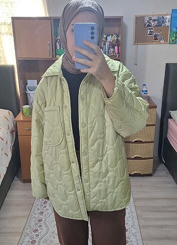 xl Beden yeşil Renk Yeşil mont