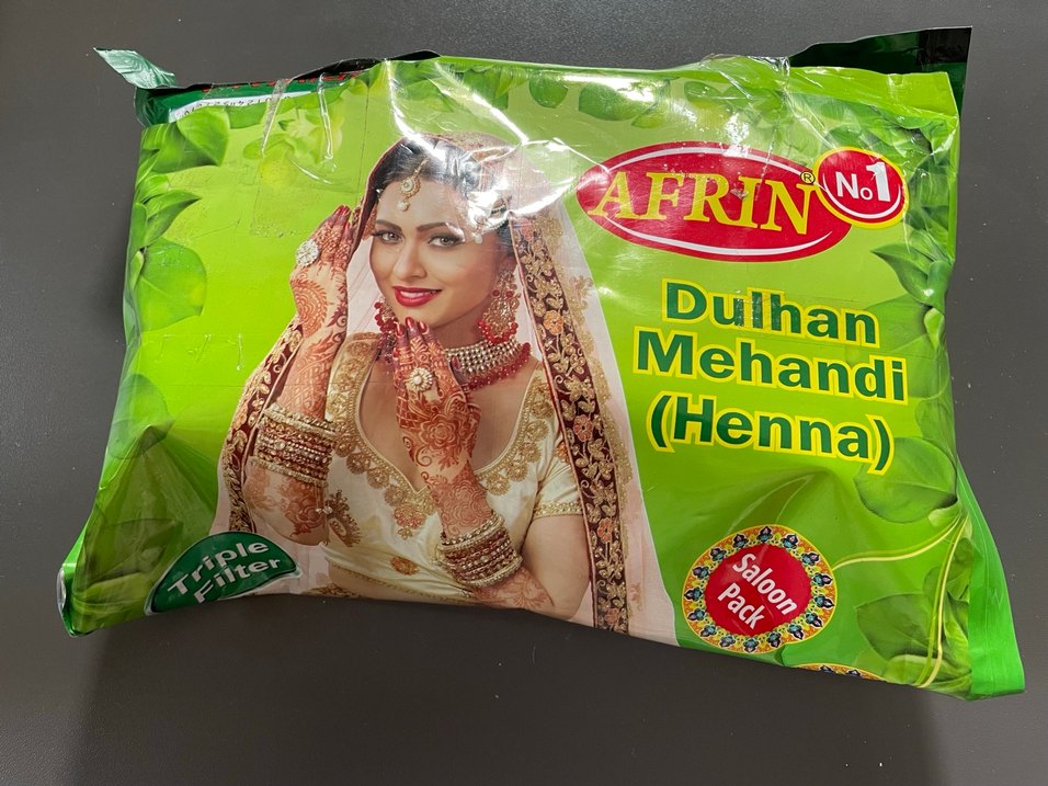 Afrin Dulhan Mehandi Hint Kınası (600g) - Görsel 3