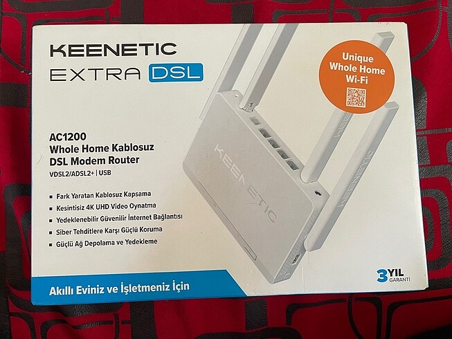Keenetic Extra Dsl AC1200 5G Modem Router