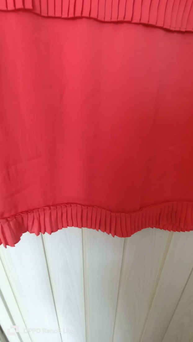 H&M Pembe Pilili özel gün ve iş elbise - Görsel 4