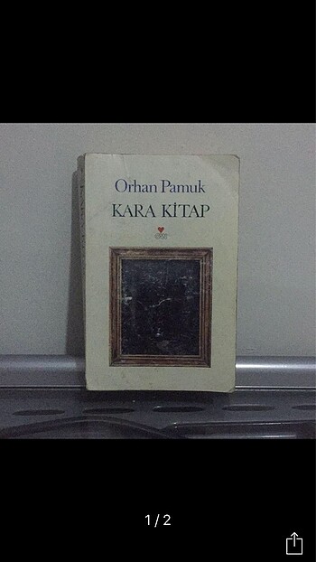 Orhan Pamuk Kara Kitap İlk Baskı