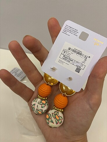 Beden Koton Sallantılı Küpe