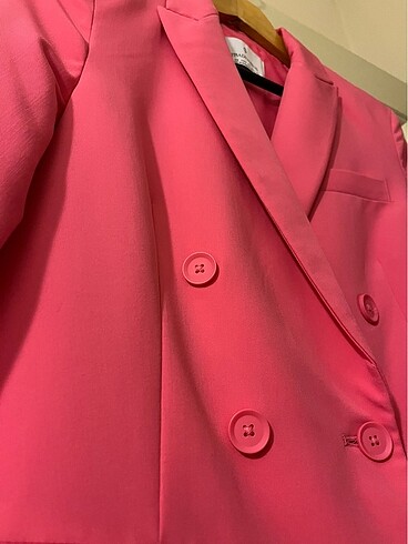xs Beden Pembe blazer ceket