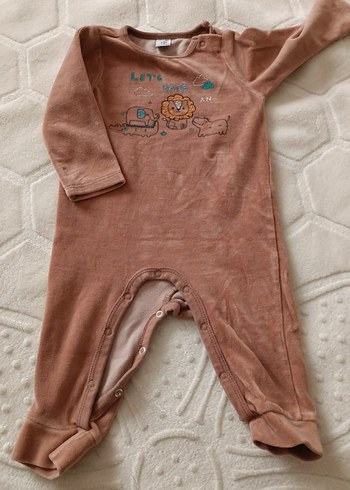 Sarı Baskılı Bebek Tulum - Görsel 18