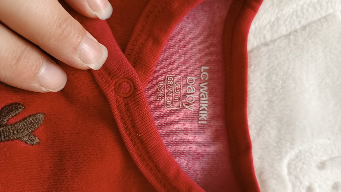 Sarı Baskılı Bebek Tulum - Görsel 3