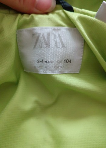 Zara erkek çocuk mont - Görsel 3