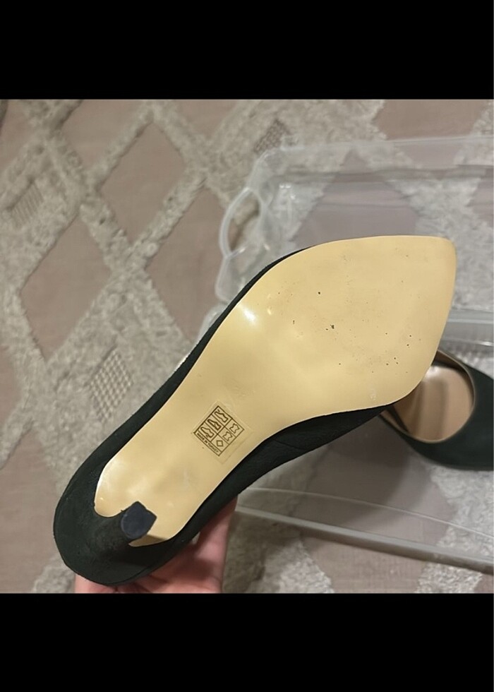 Haki Topuklu Ayakkabı - Görsel 4