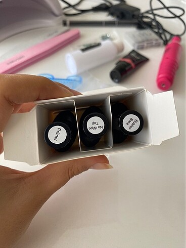  Beden Renk Polygel set+uv ışığı+freeze törpü