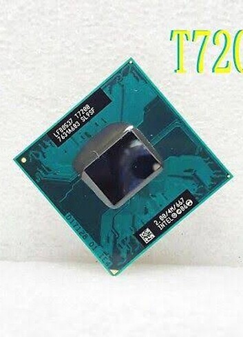 Diğer Intel Core 2 Duo T7200 Notebook işlemci