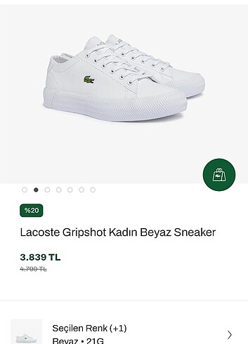 Lacoste ayakkabı 