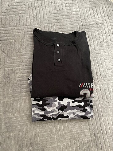 11-12 Yaş Beden Erkek çocuk pijama takımı