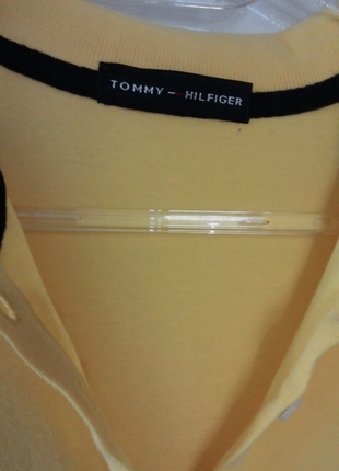 m Beden sarı spor tommy elbise.