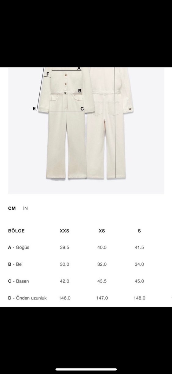 Zara Kemerli Siyah Kayak Tulumu - Görsel 4