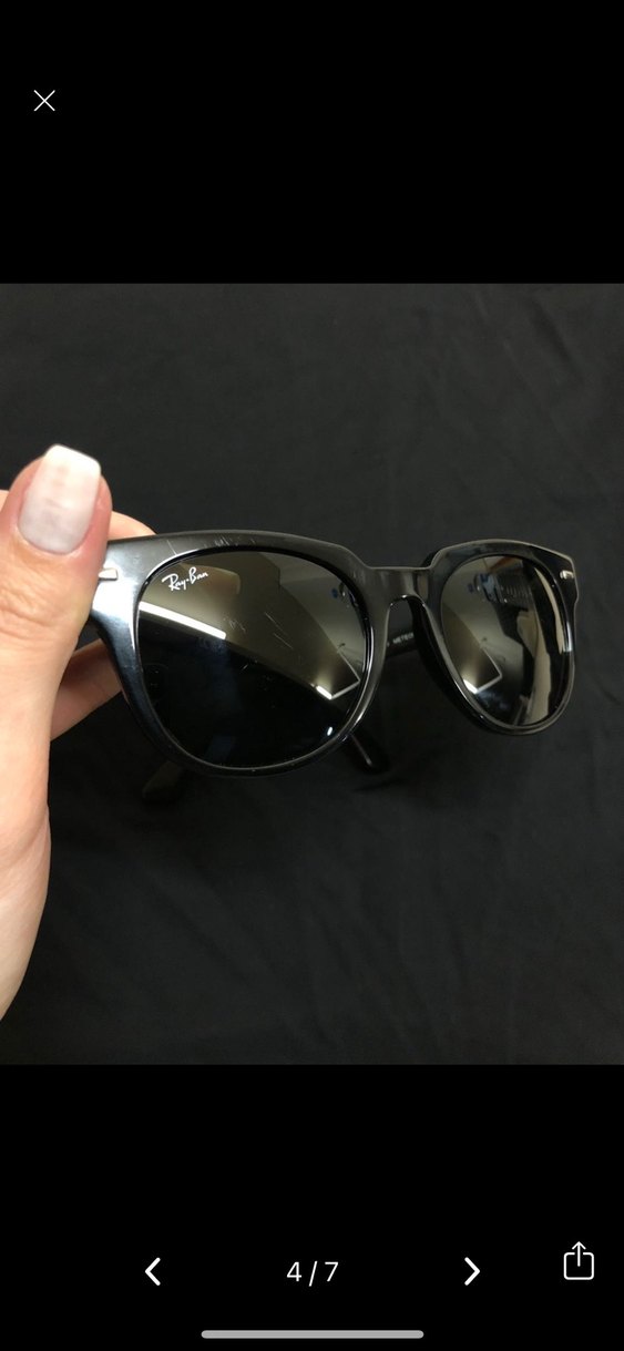 Kadın Siyah Parlak Camlı Gözlük - Görsel 3