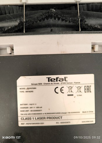 Beden Tefal X-plorer Serie 75 Siyah Robot Süpürge