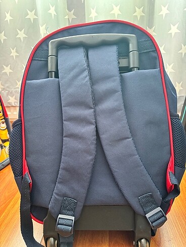 Spiderman çek çek çanta - Görsel 3