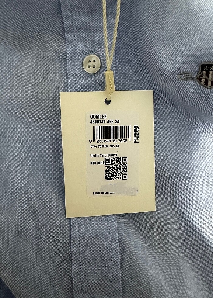 Gant gömlek - Görsel 5