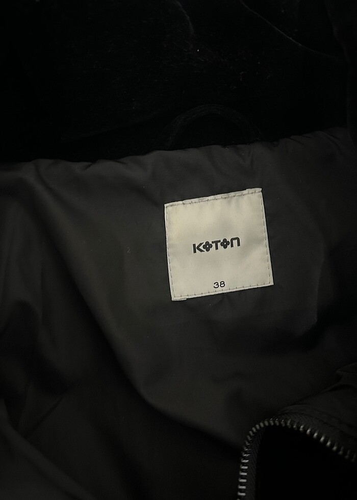 Koton kadife mont - Görsel 4