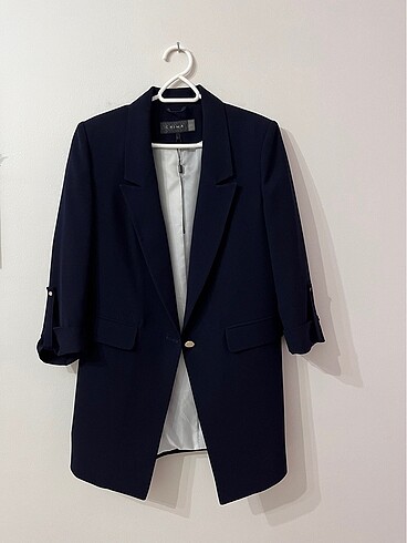 Chima lacivert blazer ceket