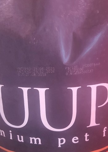  Beden Guupy Tavuklu Yetişkin Köpek Maması 15 kg
